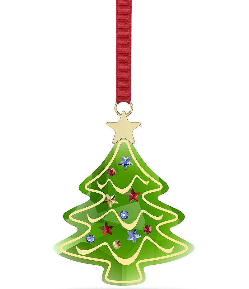 Swarovski Crystal Holiday Cheers Collection Holiday Tree Ornament