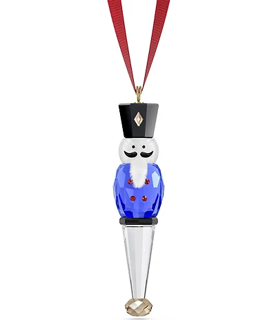 Swarovski Crystal Holiday Cheers Collection Nutcracker Ornament
