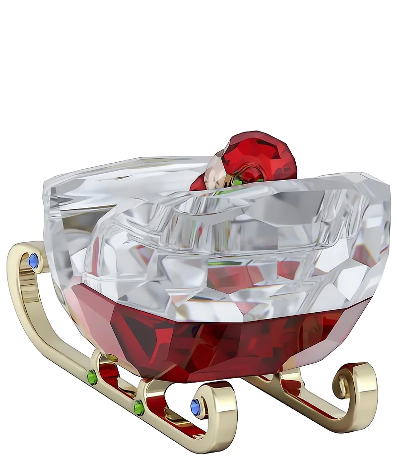 Swarovski Crystal Holiday Cheers Collection Sleigh Figurine