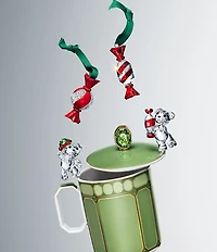 Swarovski Crystal Holiday Cheers Dulcis Ornament
