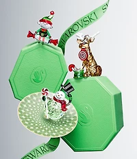 Swarovski Crystal Holiday Cheers Dulcis Reindeer Figurine