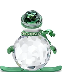 Swarovski Crystal Holiday Cheers Dulcis Snowman Figurine