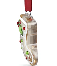 Swarovski Crystal Holiday Cheers Gingerbread Stocking Ornament