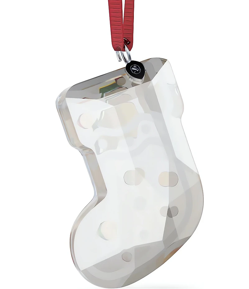 Swarovski Crystal Holiday Cheers Gingerbread Stocking Ornament