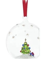 Swarovski Crystal Holiday Cheers Tree and Gifts Ball Ornament