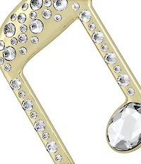 Swarovski Crystal Holiday Magic Collection Double Music Note Ornament