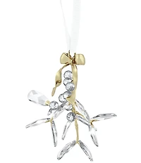 Swarovski Crystal Holiday Magic Collection Mistletoe Ornament