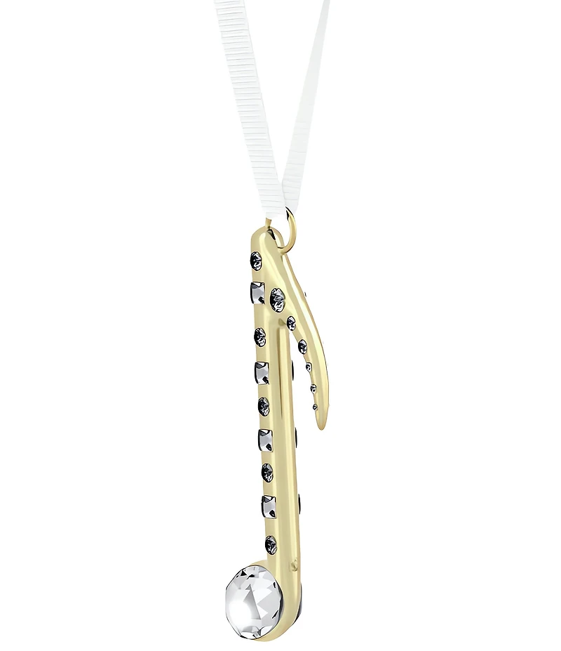 Swarovski Crystal Holiday Magic Collection Music Note Ornament