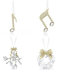 Swarovski Crystal Holiday Magic Collection Wreath Ornament