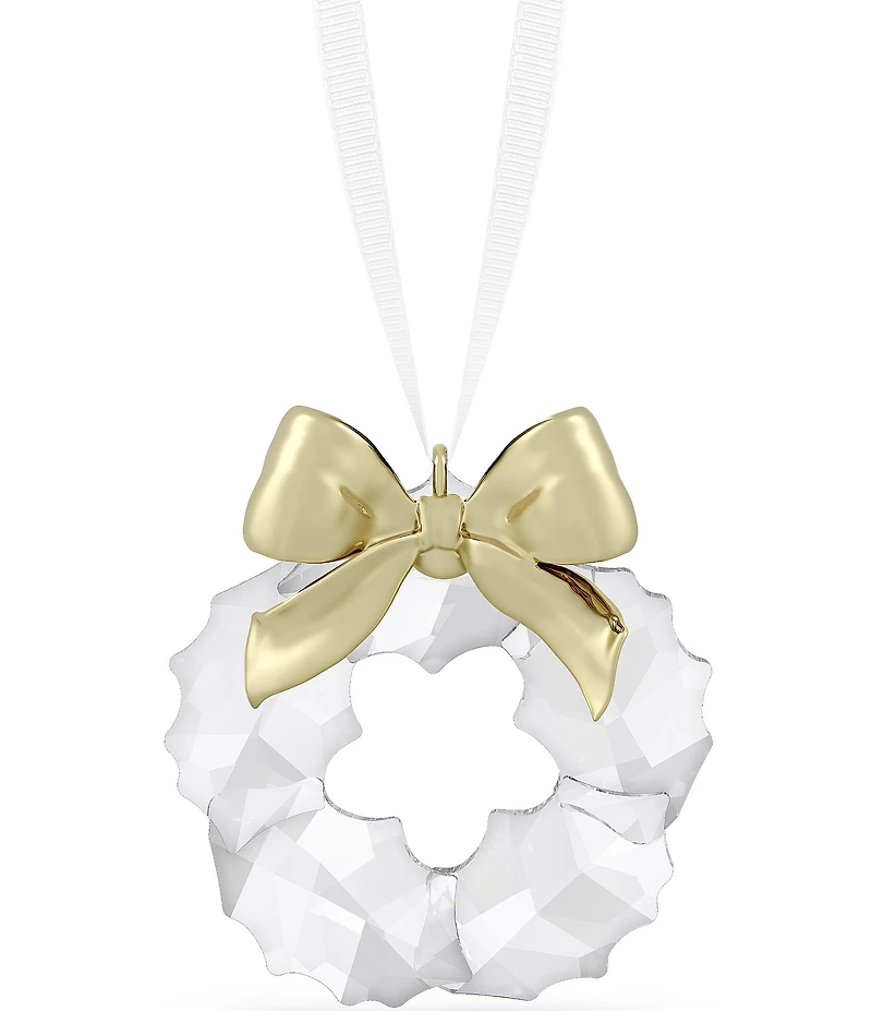 Swarovski Crystal Holiday Magic Collection Wreath Ornament