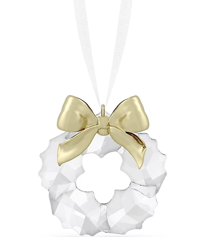 Swarovski Crystal Holiday Magic Collection Wreath Ornament