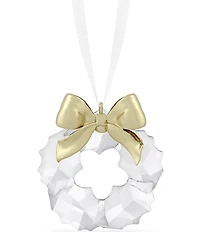 Swarovski Crystal Holiday Magic Collection Wreath Ornament