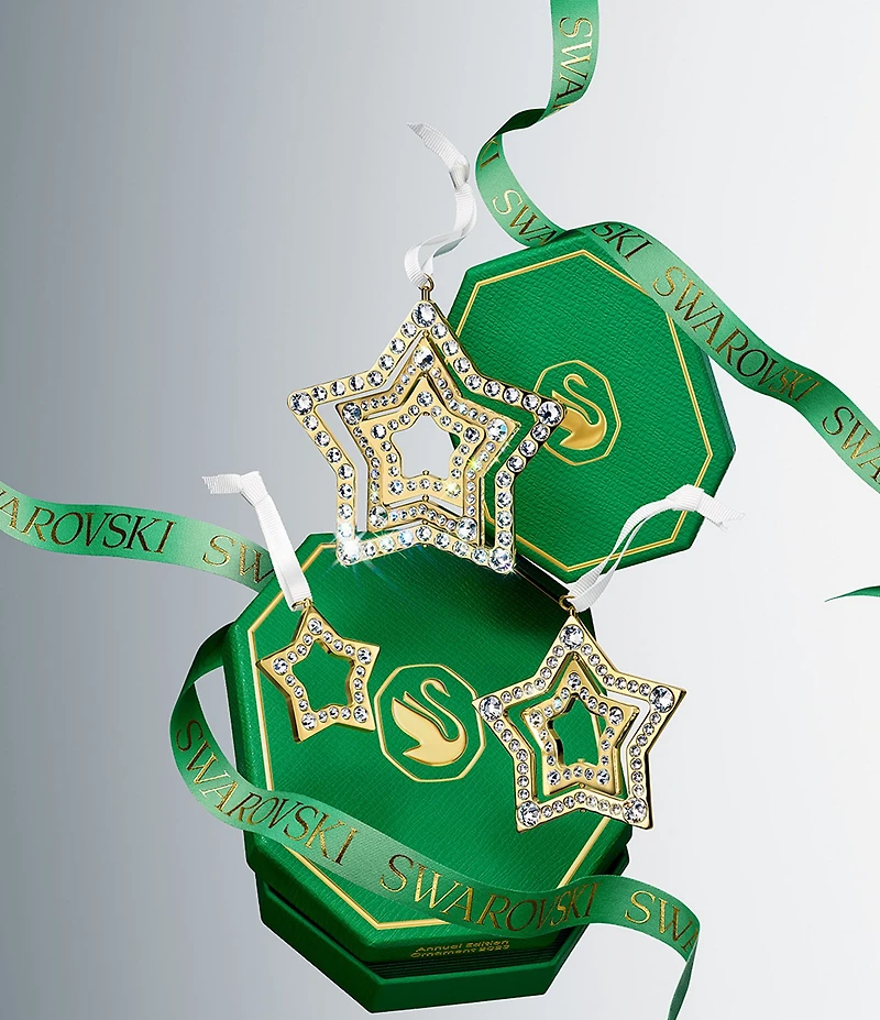 Swarovski Crystal Holiday Magic Large 3D Star Ornament