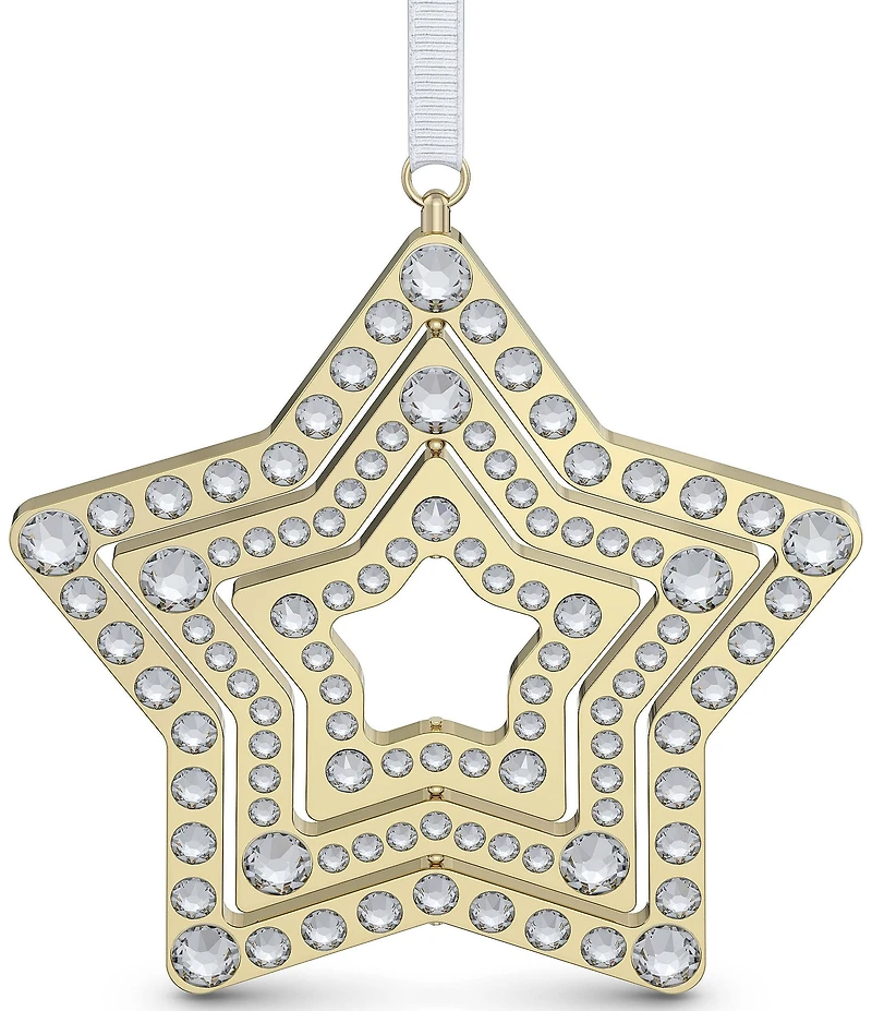 Swarovski Crystal Holiday Magic Large 3D Star Ornament