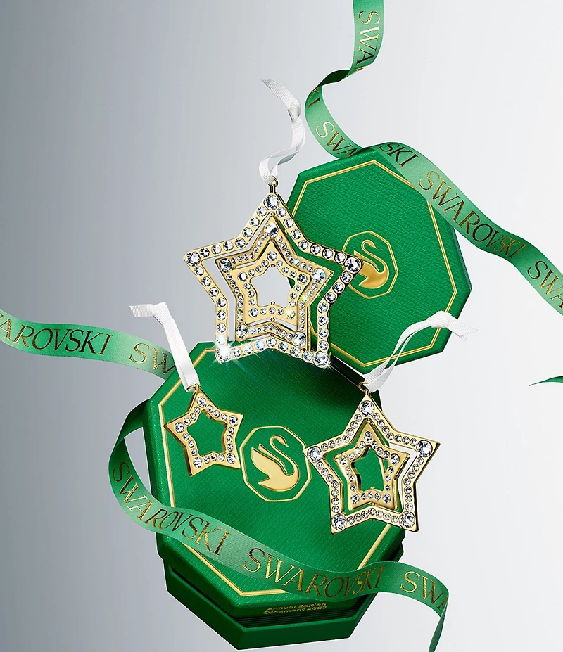Swarovski Crystal Holiday Magic Medium 3D Star Ornament