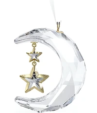 Swarovski Crystal Holiday Magic Moon Ornament