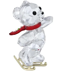 Swarovski Crystal Kris Bear Collection 130th Anniversary Skating Figurine