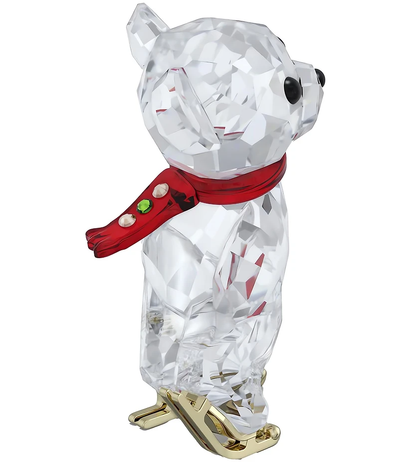 Swarovski Crystal Kris Bear Collection 130th Anniversary Skating Figurine