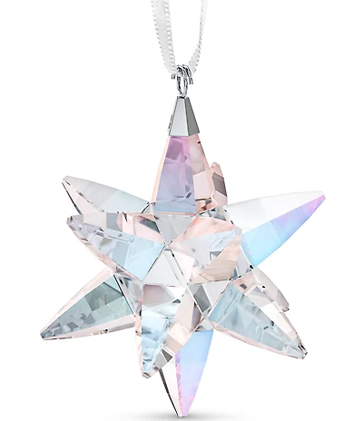 Swarovski Crystal Star Shimmer Medium Ornament