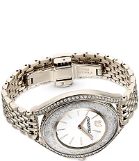 Swarovski Crystalline Aura Champagne Gold Bracelet Watch