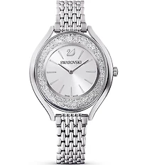 Swarovski Crystalline Aura Silver Tone Bracelet Watch