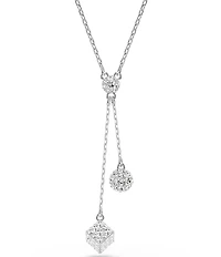 Swarovski Curiosa Collection Sphere & Cube Y Necklace