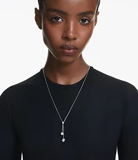 Swarovski Curiosa Collection Sphere & Cube Y Necklace