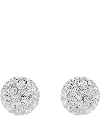 Swarovski Curiosa Collection Sphere Stud Earrings