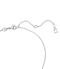 Swarovski Crystal Dextera Interlocking Loop Short Pendant Necklace