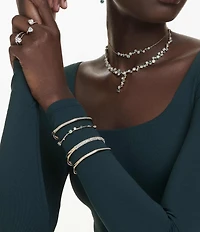 Swarovski Dextera Octagonal Bangle Bracelet