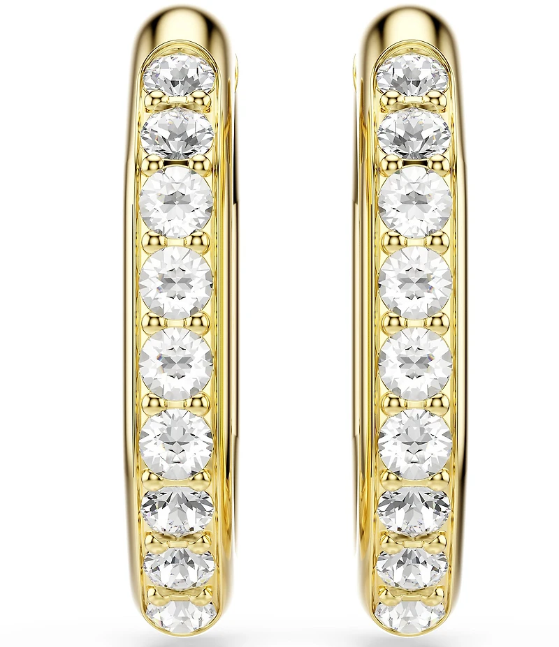 Swarovski Dextera Octagonal Hoop Earrings