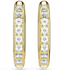 Swarovski Dextera Octagonal Hoop Earrings