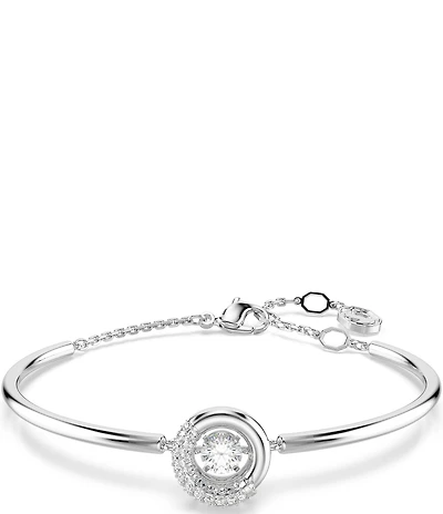 Swarovski Dextera Round Cut Adjustable Bangle Bracelet