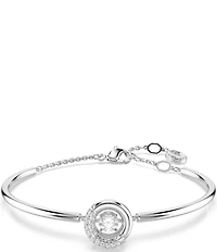 Swarovski Dextera Round Cut Adjustable Bangle Bracelet