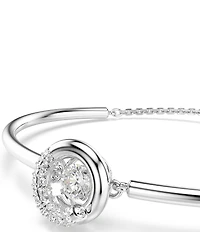 Swarovski Dextera Round Cut Adjustable Bangle Bracelet