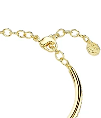 Swarovski Dextera Round Cut Pave Bangle Bracelet