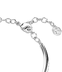 Swarovski Dextera Round Cut Pave Bangle Bracelet