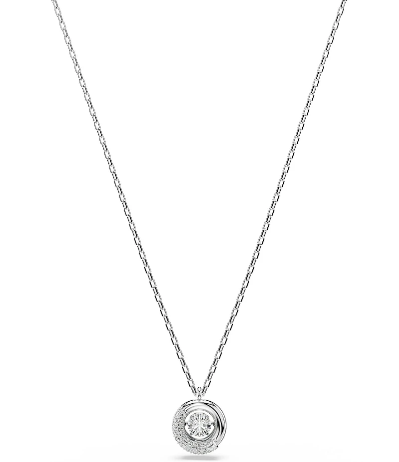 Swarovski Dextera Round Cut Short Pendant Necklace
