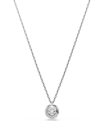 Swarovski Dextera Round Cut Short Pendant Necklace