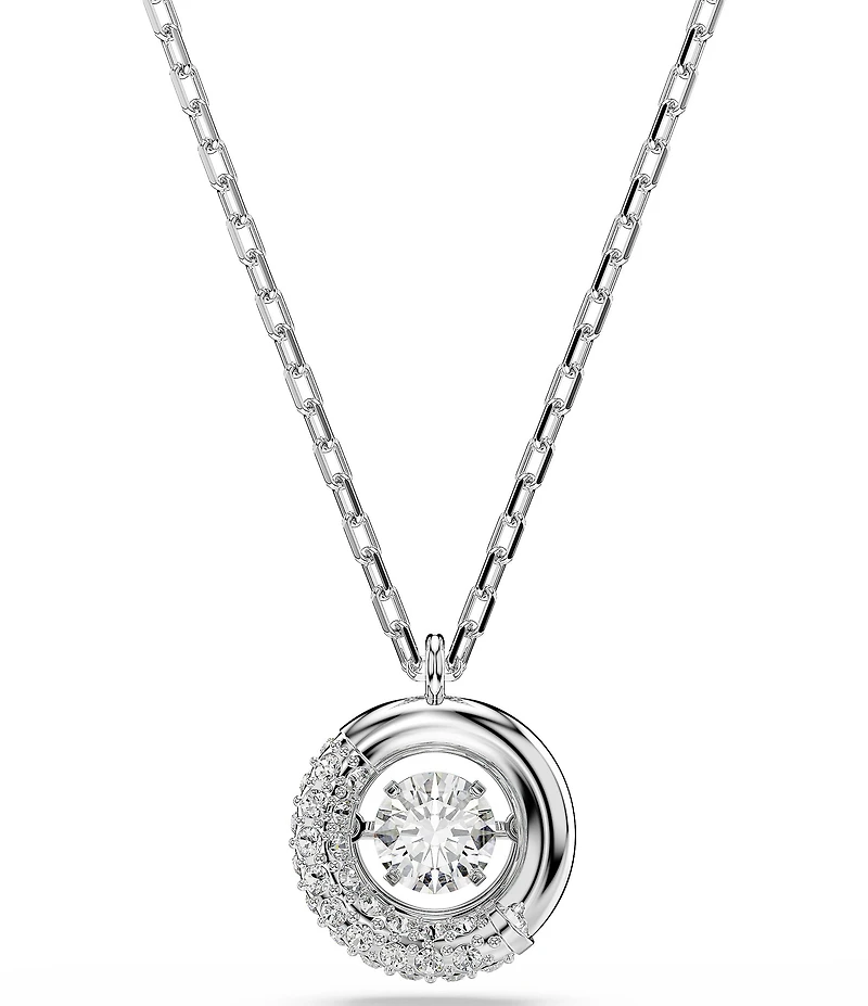 Swarovski Dextera Round Cut Short Pendant Necklace