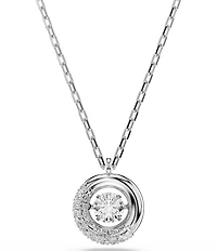 Swarovski Dextera Round Cut Short Pendant Necklace