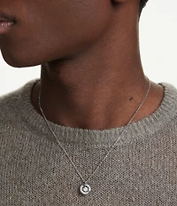 Swarovski Dextera Round Cut Short Pendant Necklace