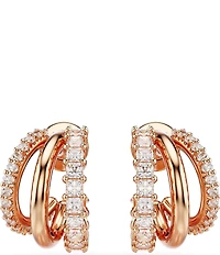 Swarovski Hyperbola Crystal Hoop Earrings