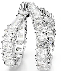 Swarovski Hyperbola Infinity Crystal Band Ring