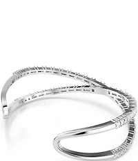 Swarovski Hyperbola Infinity Crystal Cuff Bracelet