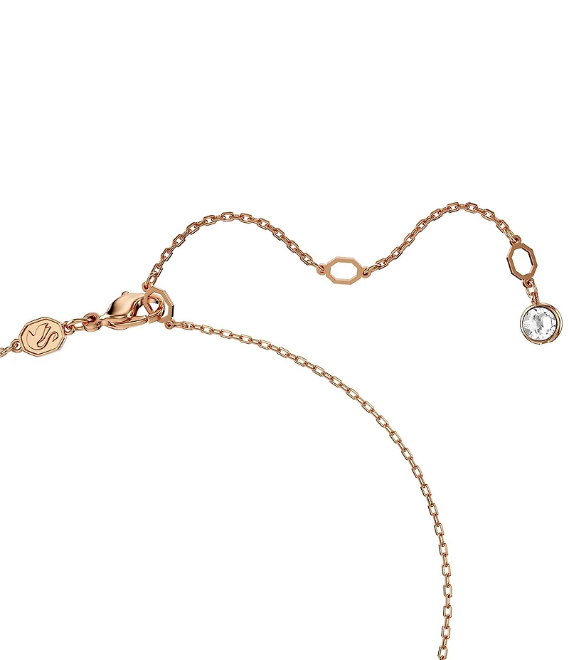 Swarovski Hyperbola Infinity Crystal Short Pendant Necklace