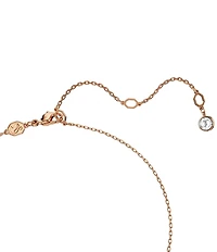 Swarovski Hyperbola Infinity Crystal Short Pendant Necklace