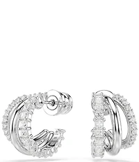 Swarovski Hyperbola Mini Hoop Earrings