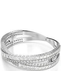Swarovski Hyperbola Mixed Cut Stone Crystal Bangle Bracelet
