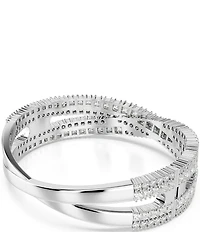 Swarovski Hyperbola Mixed Cut Stone Crystal Bangle Bracelet